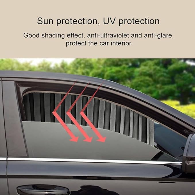 Universal Fit Magnetic Car Side Window Privacy Sunshade Car Window Curtain