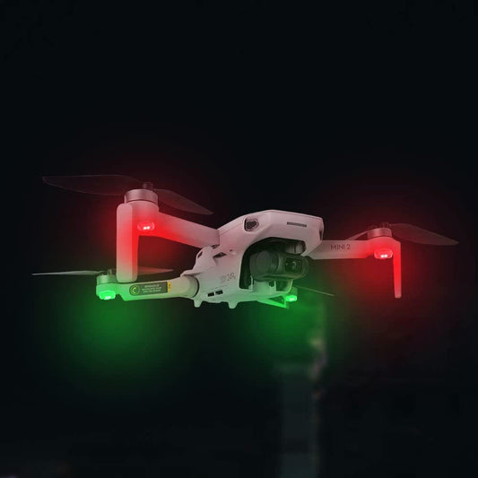 Colors LED Aircraft Strobe Lights & USB Charging LED Aircraft Strobe Lights for Motorcycles Lightweight Signal Light Compatible with All Models of Drones