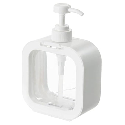 Refillable Plastic Soap Dispenser With Pump | Hand Wash, Dish Detergent, Shampoo & Lotion Bottles for Kitchen, Bathroom & Hotel