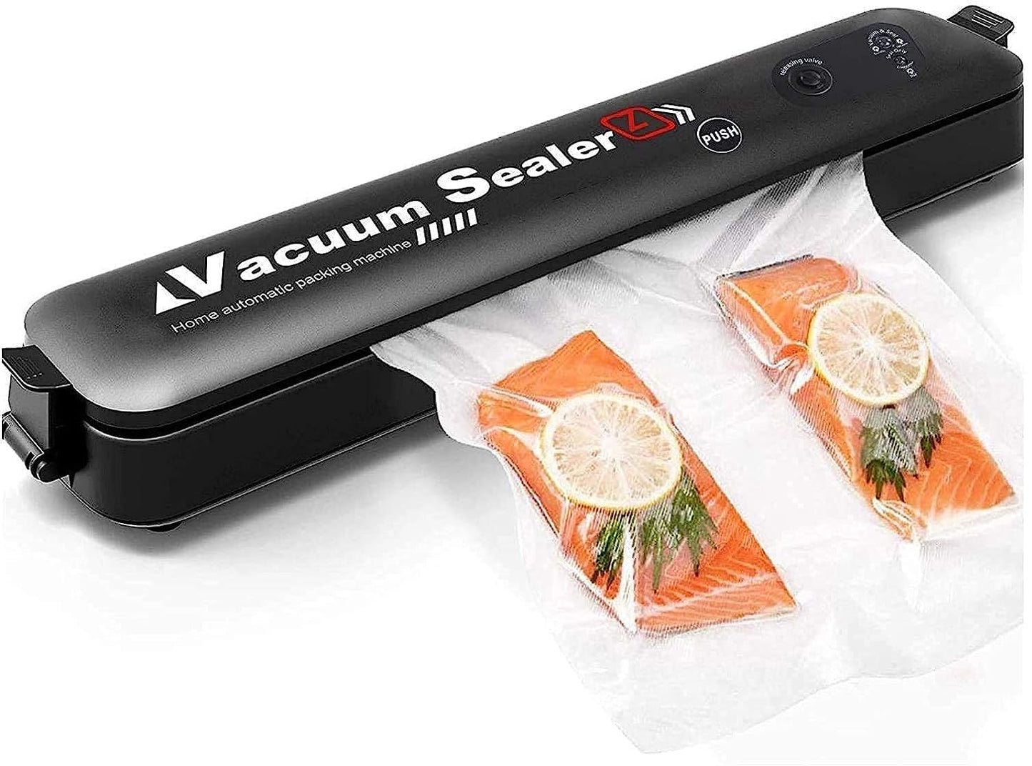 Vacuum Sealer Machine, Automatic Fresh Food-Sealer, Vacuum Packing Machine for Fruits, Meat Preservation with Dry & Moist Sealing Modes