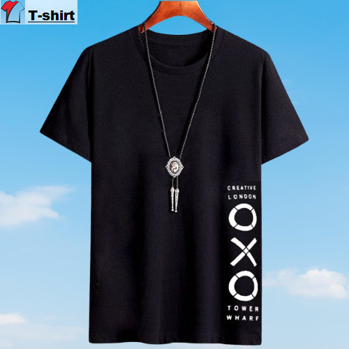 Mens Fashion Stylish Roundneck Half Sleeve Designer T-Shirt_For Summer