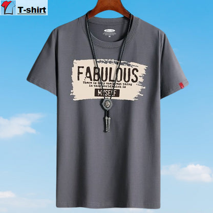 Trendy Fashionable Roundneck Half Sleeve Designer T-Shirt_For Summer