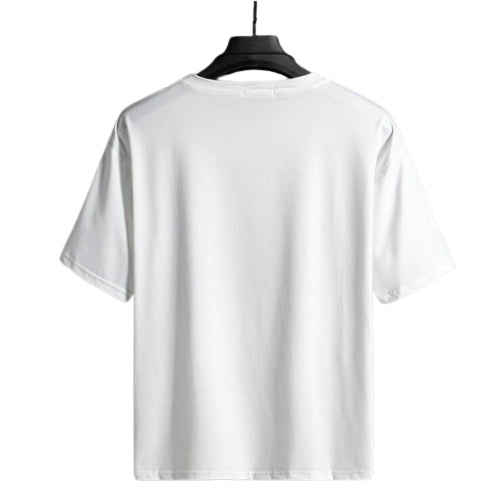 Classic Partywear Roundneck Half Sleeve Designer T-Shirt_For Summer