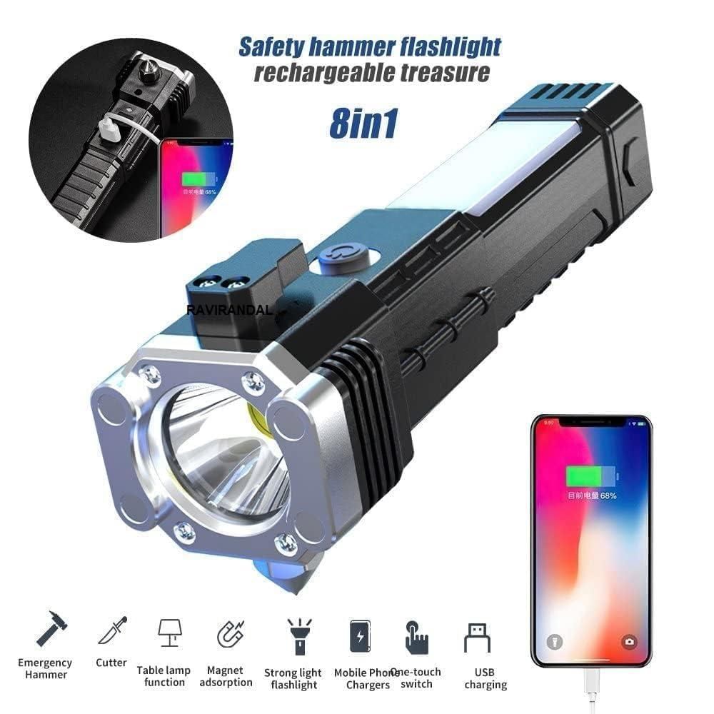 Portable Rechargeable Torch LED Flashlight