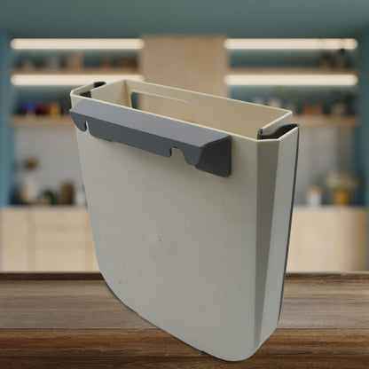 Hanging Trash Can For Kitchen Cabinet Door Small Collapsible Foldable Waste Bins Hanging Trash Holder For Bathroom Bedroom Office Car Portable