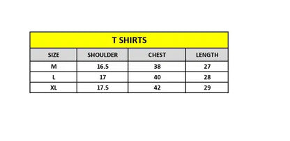 Printed Half Sleeves T-Shirt for Men (Black, L)