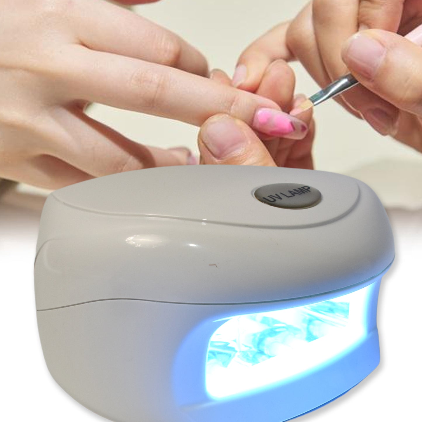 18w Led Uv Lamp Nail Dryer Gel Nail Lamp Nail Polish Curing Lamp (1 Pc)